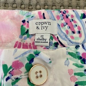 Crown Ivy Shelby Size 12 shorts.